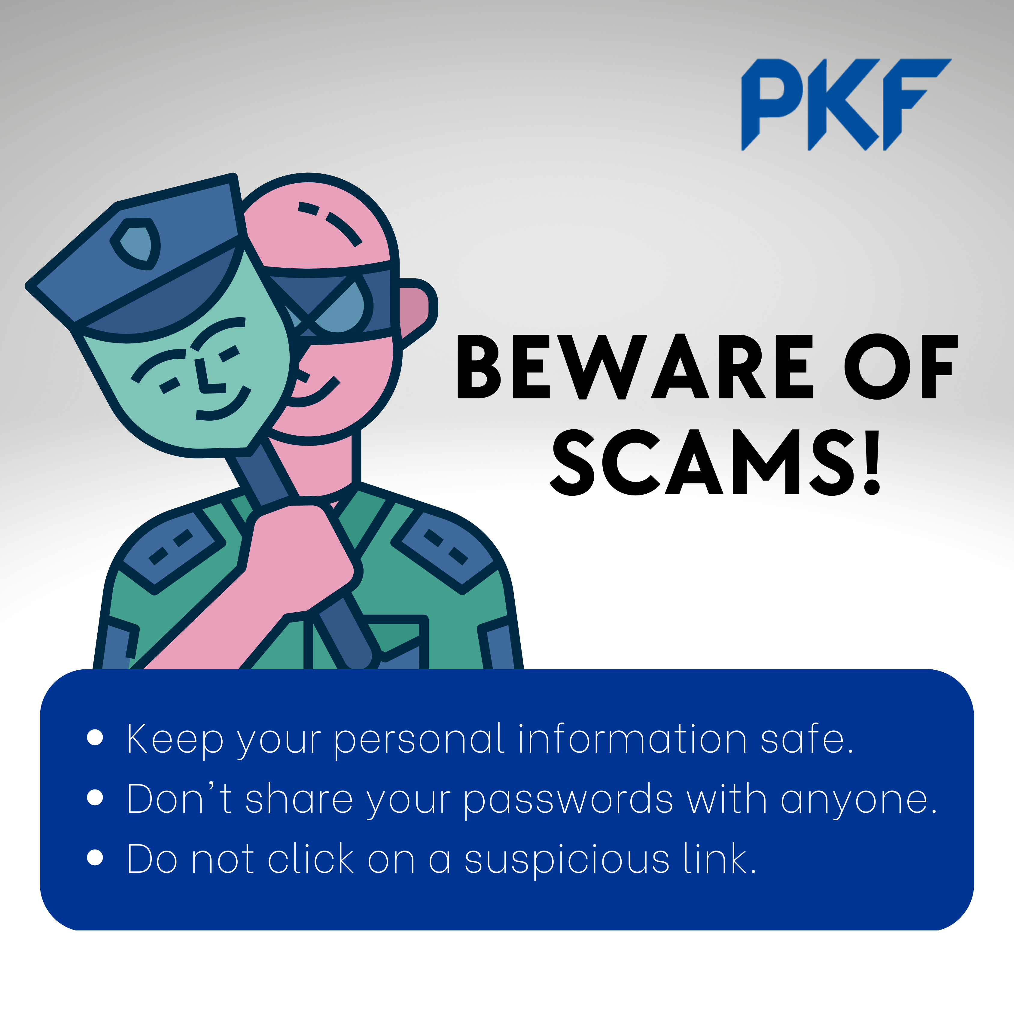 Beware of Scams
