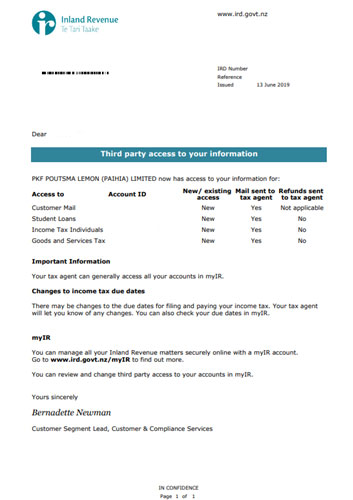 How Do I Store My Ird Number In Fastnet Business? - Asb Help